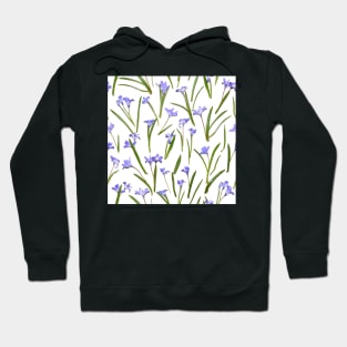 Snowdrops flowers pattern Hoodie